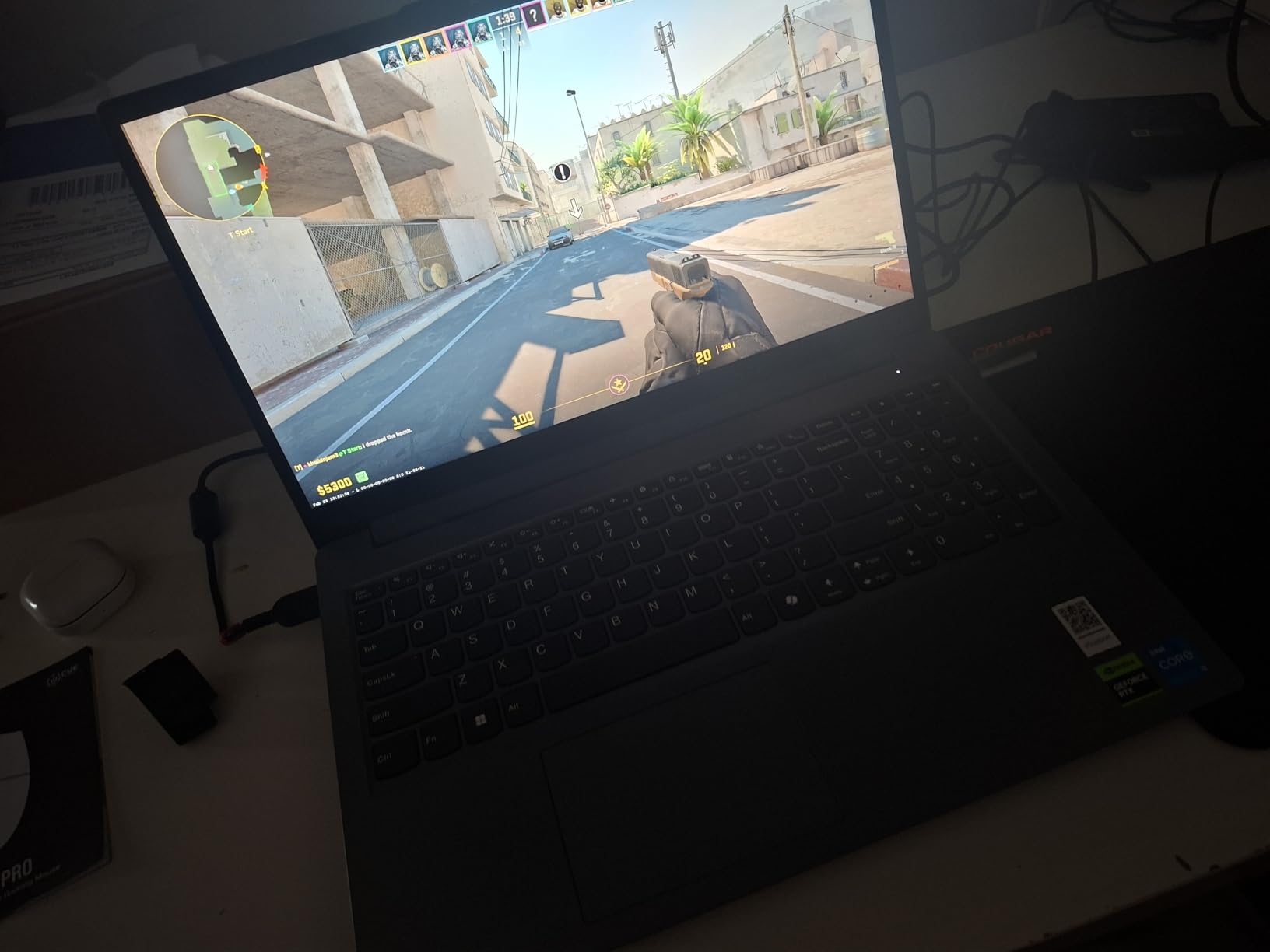 Lenovo LOQ Essential - AI-Powered Student Gaming Laptop - Intel Core i5-12450HX - 15.6