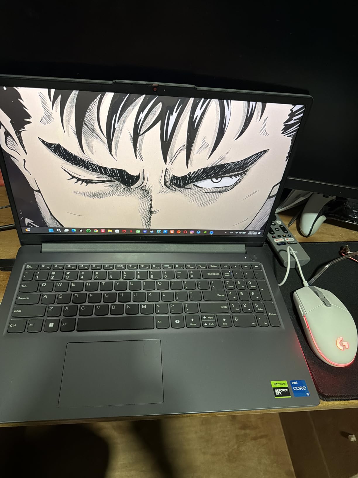 Lenovo LOQ Essential - AI-Powered Student Gaming Laptop - Intel Core i5-12450HX - 15.6