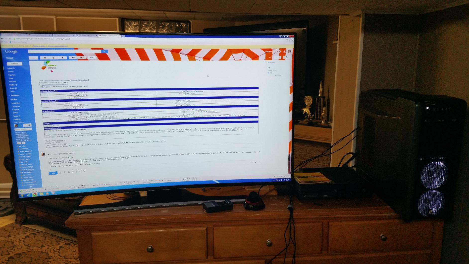 ASRock AMD 990FX Extreme9 AMD 3-Way CrossFirex customer photo 1