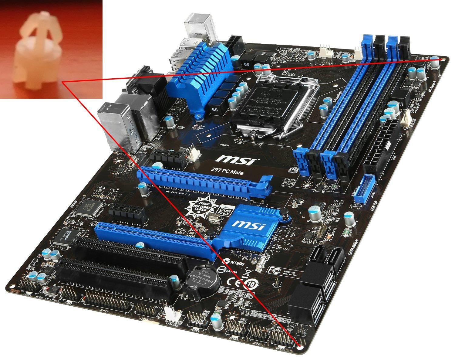 MSI Intel Z97 LGA 1150 DDR3 USB 3.1 ATX Motherboard (Z97 PC Mate) customer photo 1