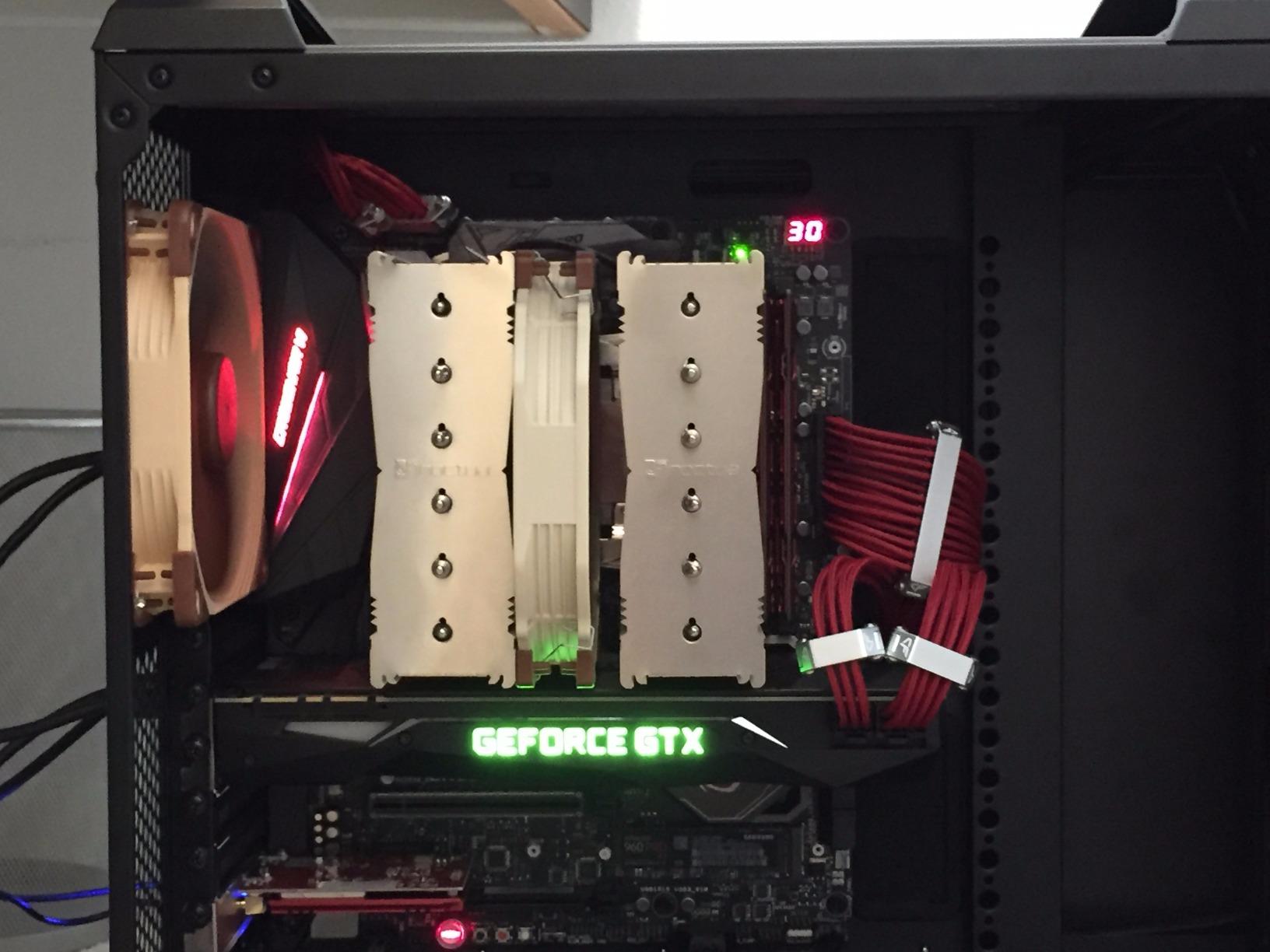 Noctua NH-D15, Premium CPU Cooler with 2x NF-A15 PWM 140mm Fans customer photo 1