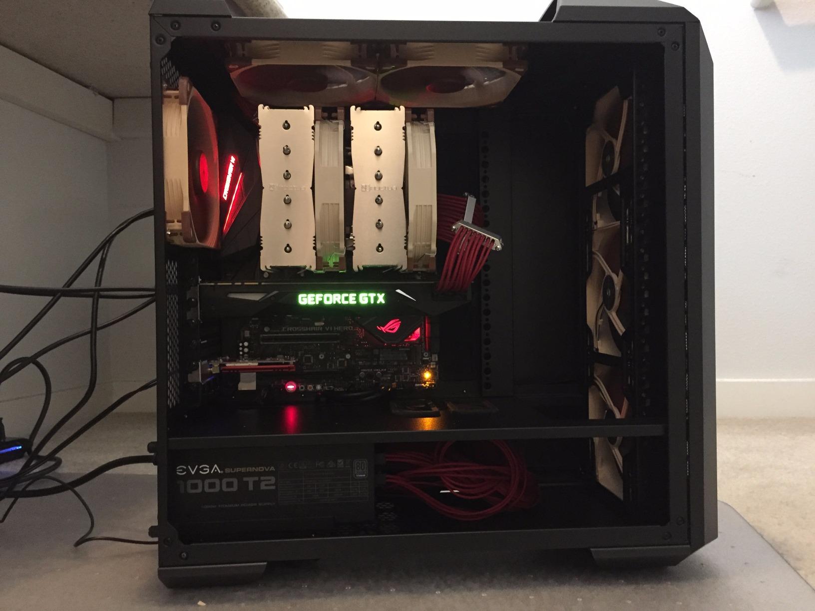 Noctua NH-D15, Premium CPU Cooler with 2x NF-A15 PWM 140mm Fans customer photo 2