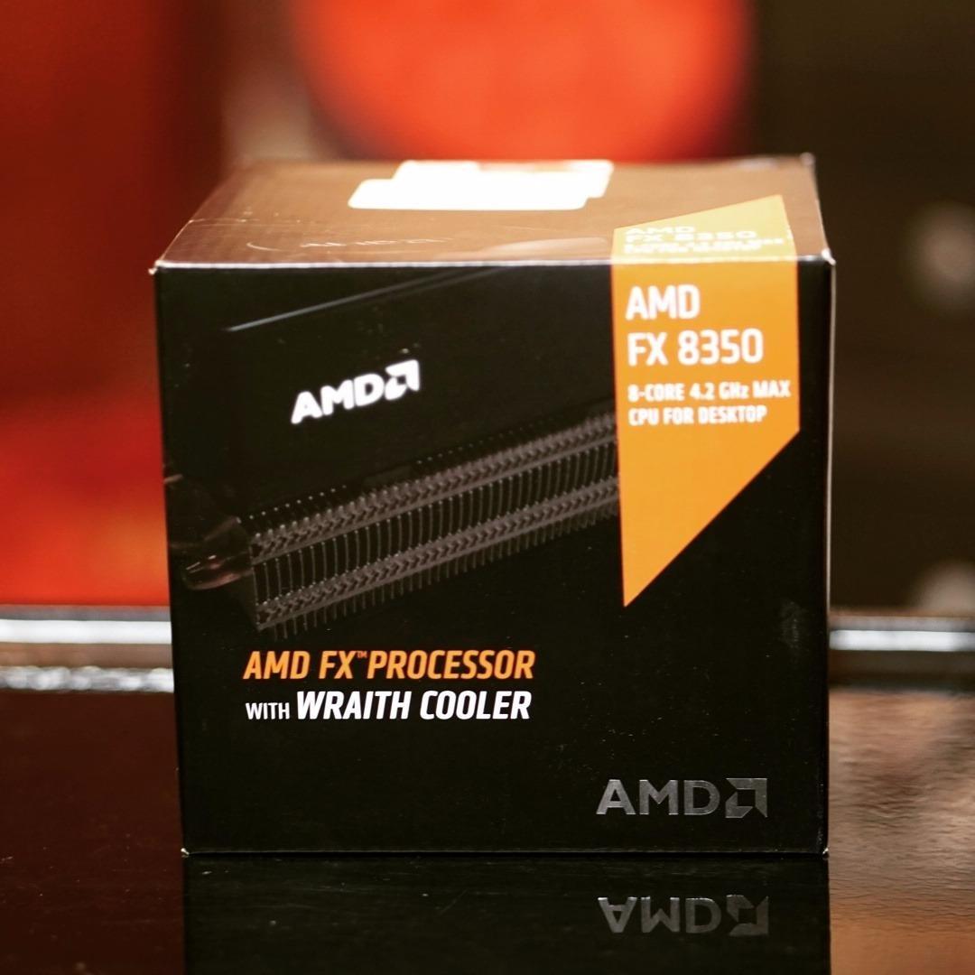 AMD FX 8-Core Black Edition FX-8350 Processor with Wraith Cooler (FD8350FRHKHBX) customer photo 2