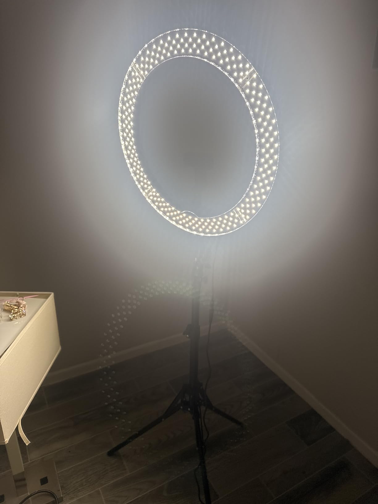 NEEWER RL-18 Ring Light 18inch Kit: 55W 5600K Professional LED with Stand customer photo 2