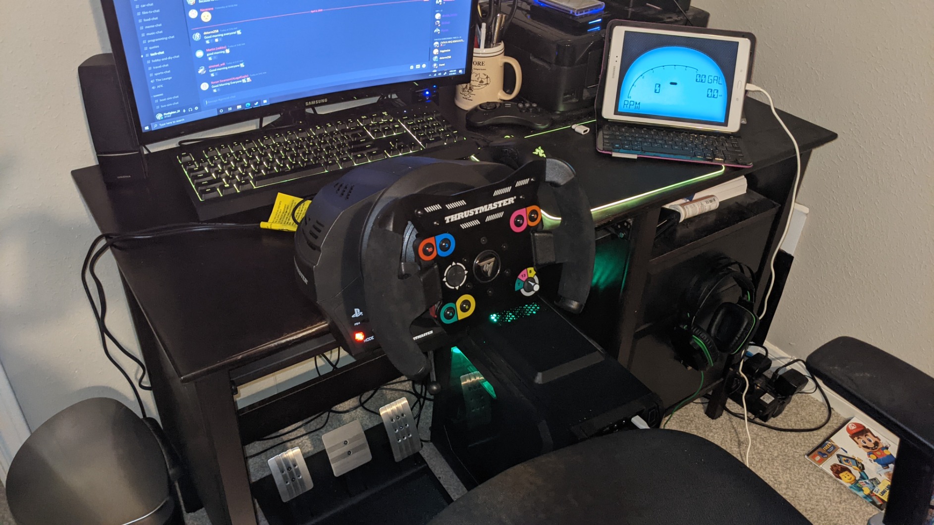 Thrustmaster T300RS GT Steering Wheel Set - Premium Force Feedback Sim Racing Wheel & Pedals for PS5, PS4 & PC customer photo 2