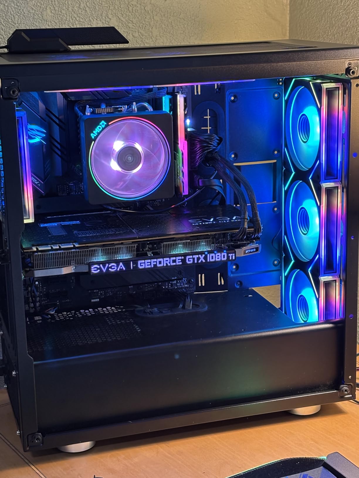 G.SKILL Trident Z RGB Series DDR4 RAM (XMP) 16GB (2x8GB) 3200MT/s CL16-18-18-38 1.35V Intel AMD Desktop Computer Memory U-DIMM (F4-3200C16D-16GTZR) customer photo 1