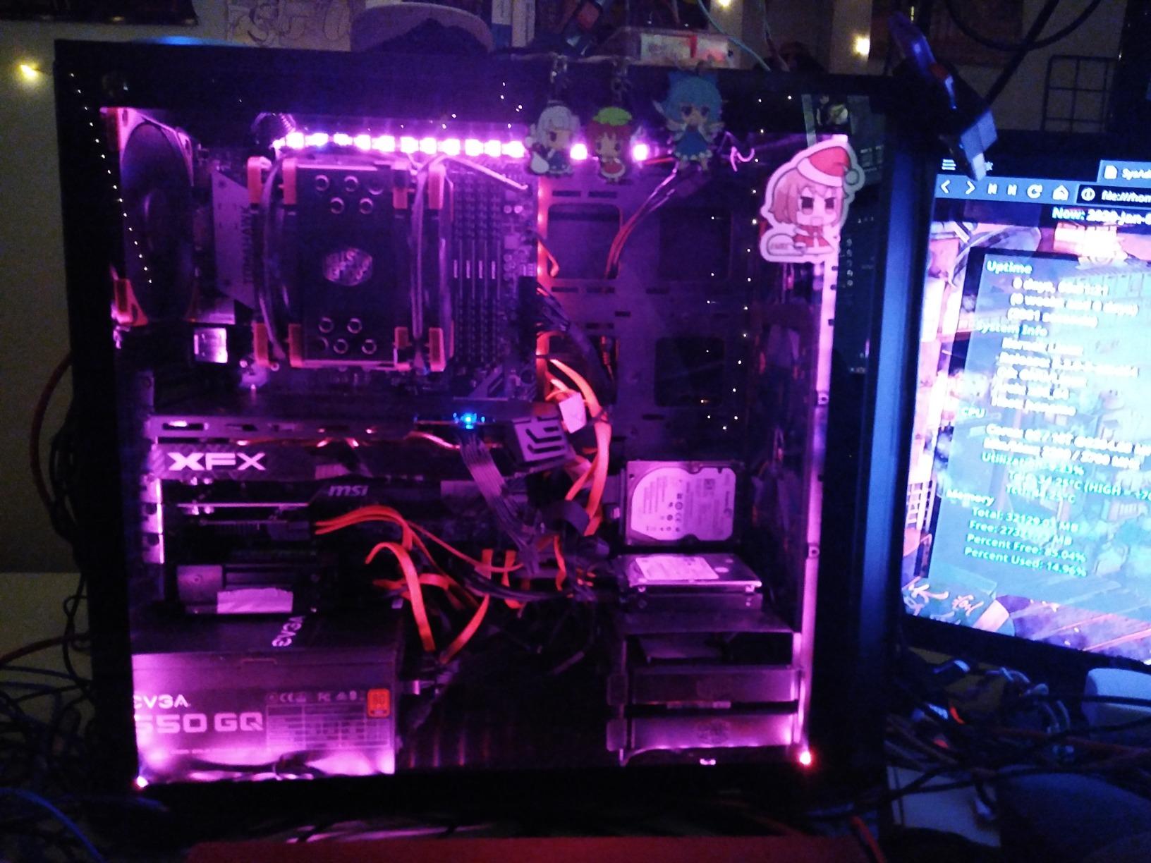 XFX Radeon RX 580 GTS XXX Edition 1386MHz OC+ 8GB GDDR5 VR Ready Dual BIOS Graphics Card customer photo 2