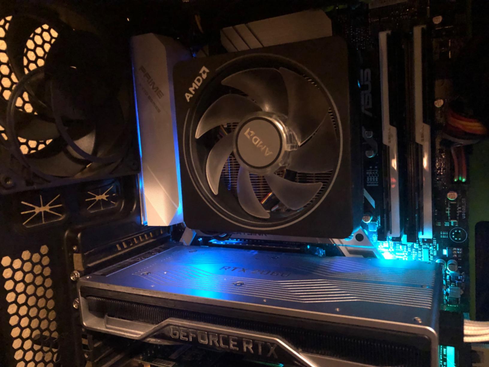 ASUS Prime X470-Pro AMD Ryzen 2 AM4 DDR4 DP HDMI M.2 USB 3.1 ATX Motherboard customer photo 1