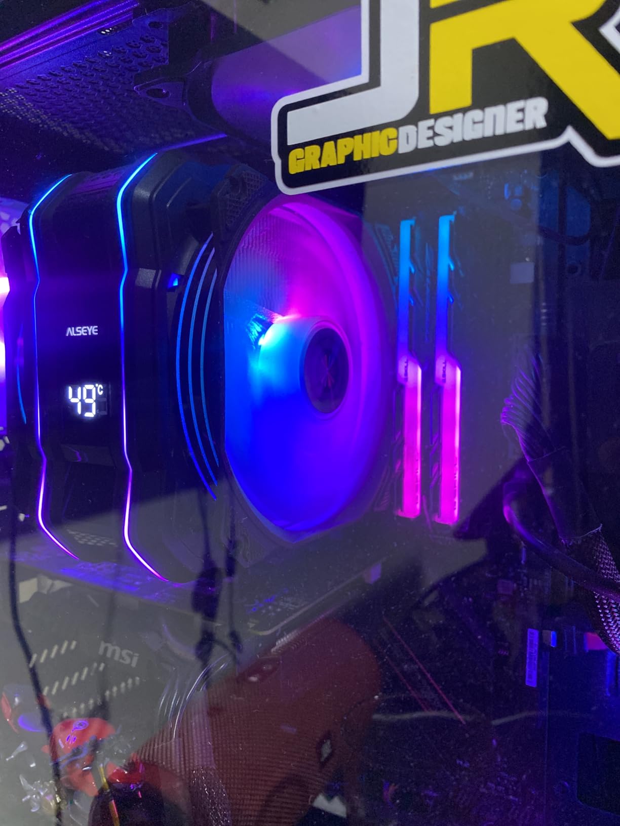 G.SKILL Trident Z RGB Series DDR4 RAM (XMP) 16GB (2x8GB) 3600MT/s CL18-22-22-42 1.35V Intel AMD Desktop Computer Memory U-DIMM (F4-3600C18D-16GTZRX) customer photo 1