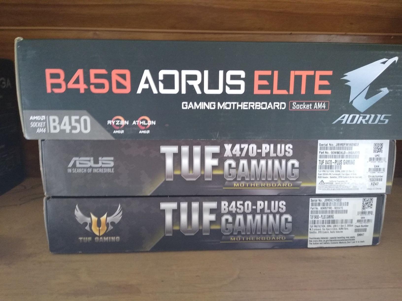 GIGABYTE B450 AORUS Elite customer photo 1