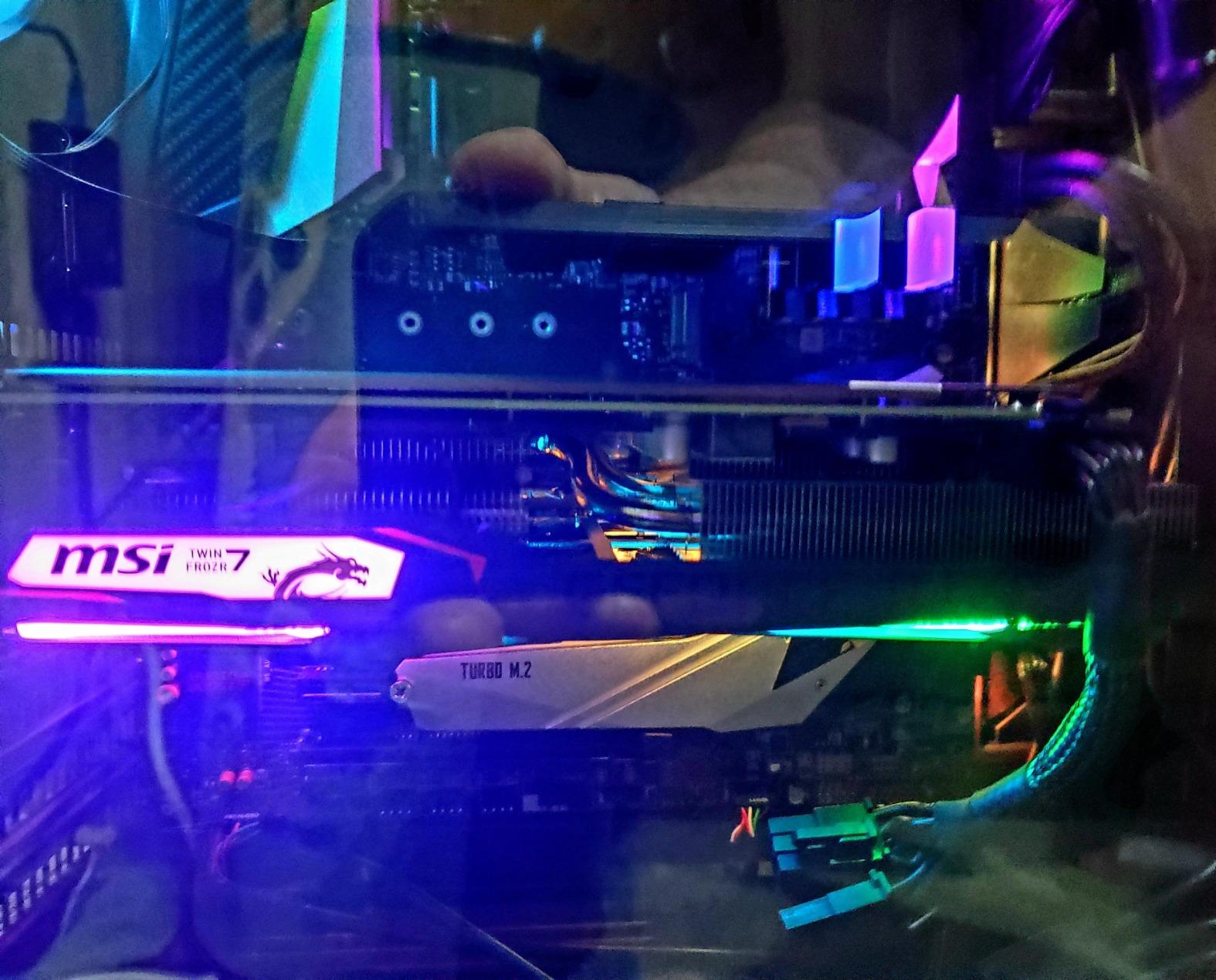 MSI MPG Z390 Gaming PRO Carbon LGA1151 (Intel 8th and 9th Gen) M.2 USB 3.1 Gen 2 DDR4 HDMI DP SLI CFX ATX Z390 Gaming Motherboard customer photo 2