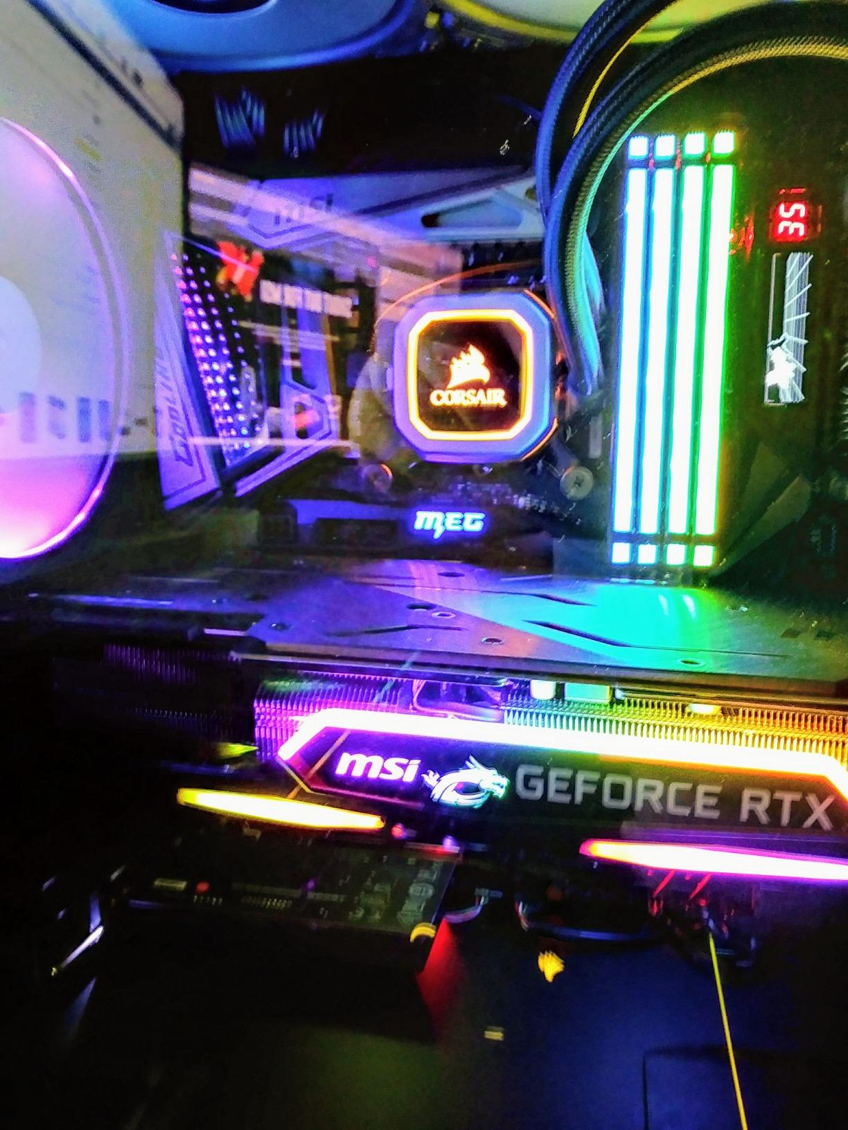 MSI MEG Z390 GODLIKE LGA1151 (Intel 8th and 9th Gen) M.2 USB 3.1 Gen 2 DDR4 Wi-Fi SLI CFX Extended ATX Z390 Gaming Motherboard customer photo 1