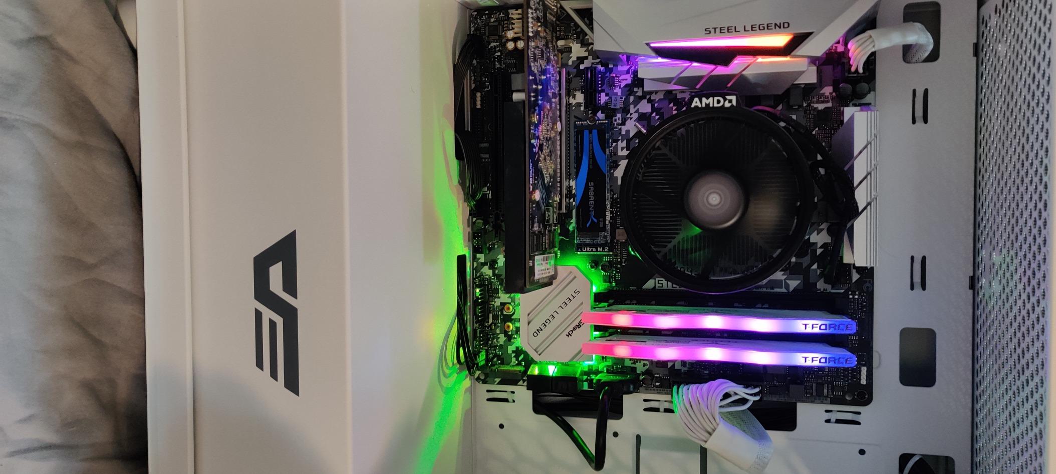 ASRock B450M Steel Legend MicroATX Motherboard customer photo 2