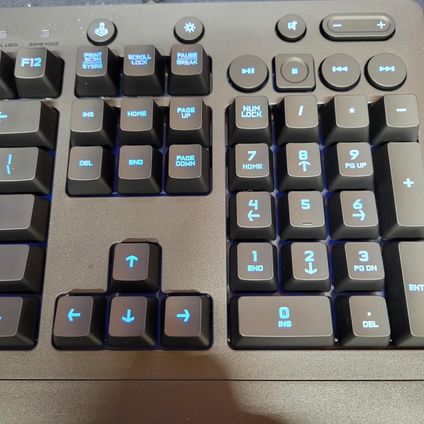 Logitech G213 Prodigy Wired RGB Gaming Keyboard - Black | Mech-Dome Keys, Palm Rest, Adjustable Feet, Media Controls, LIGHTSYNC RGB, USB, Compatible with Windows customer photo 1