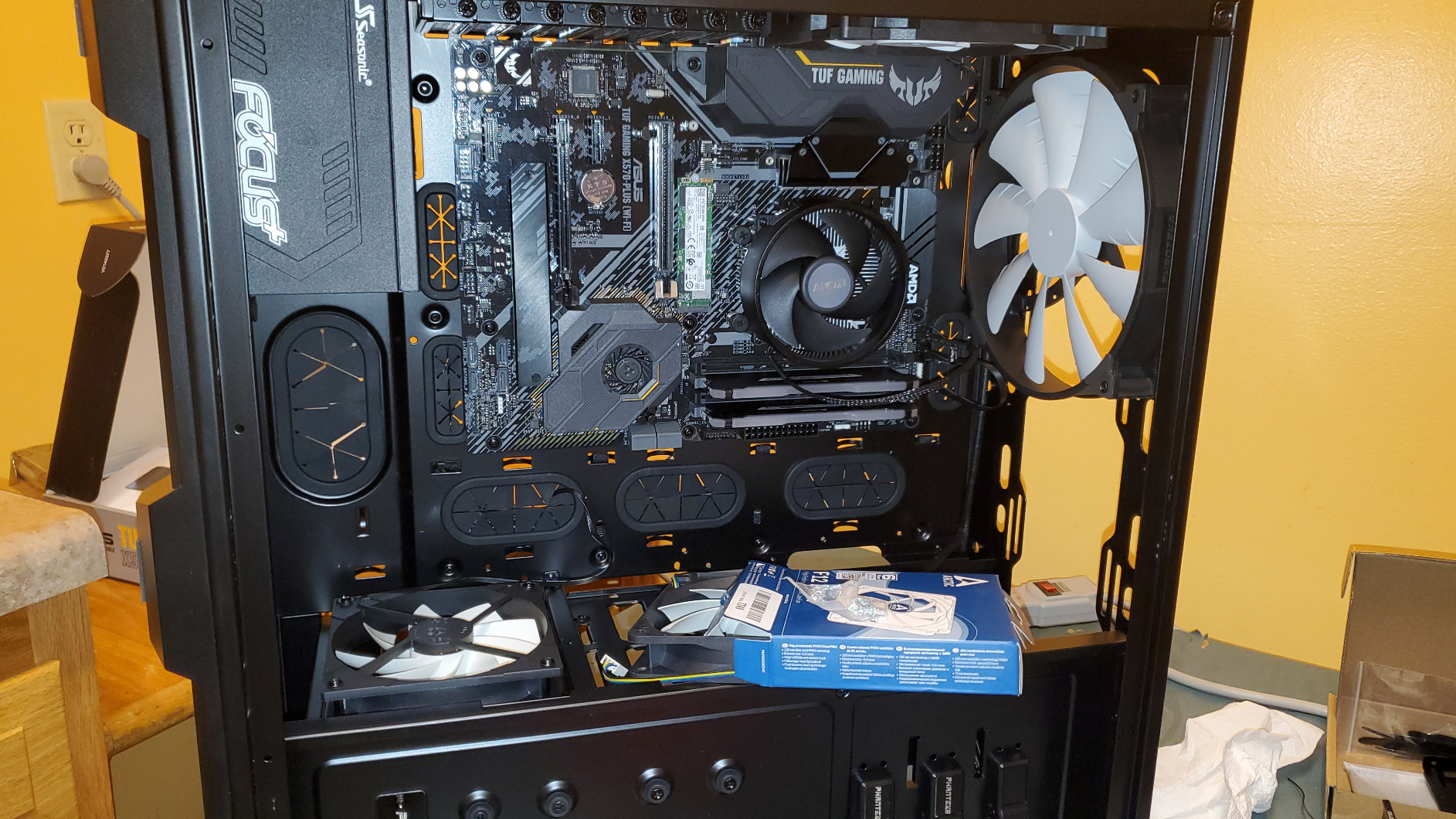 ASUS AM4 TUF Gaming X570-Plus (Wi-Fi) AM4 Zen 3 Ryzen 5000 & 3rd Gen Ryzen ATX Motherboard customer photo 1