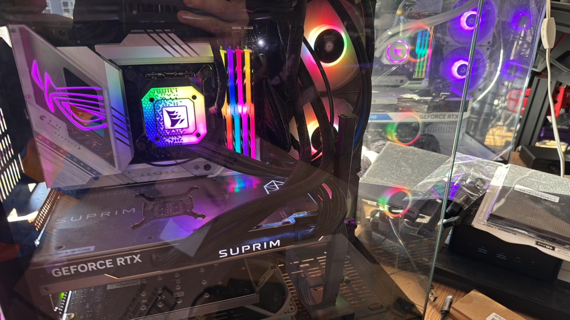 G.SKILL Trident Z RGB Series DDR4 RAM (XMP) 32GB (2x16GB) 3600MT/s CL18-22-22-42 1.35V Intel AMD Desktop Computer Memory U-DIMM (F4-3600C18D-32GTZR) customer photo 2
