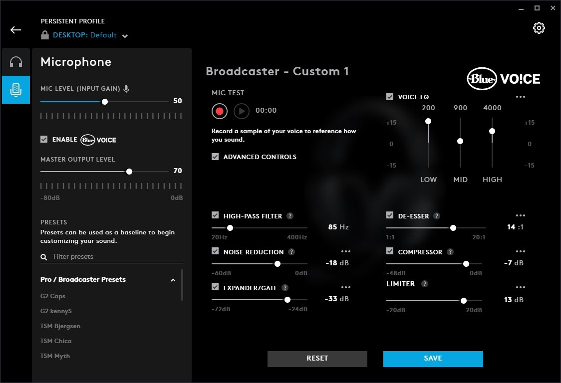 Logitech G PRO X Wireless Lightspeed Gaming Headset with Blue VO!CE Mic Filter Tech, 50mm PRO-G Drivers, DTS Headphone:X 2.0 Surround Sound, 20+ Hour Battery Life - Black customer photo 1