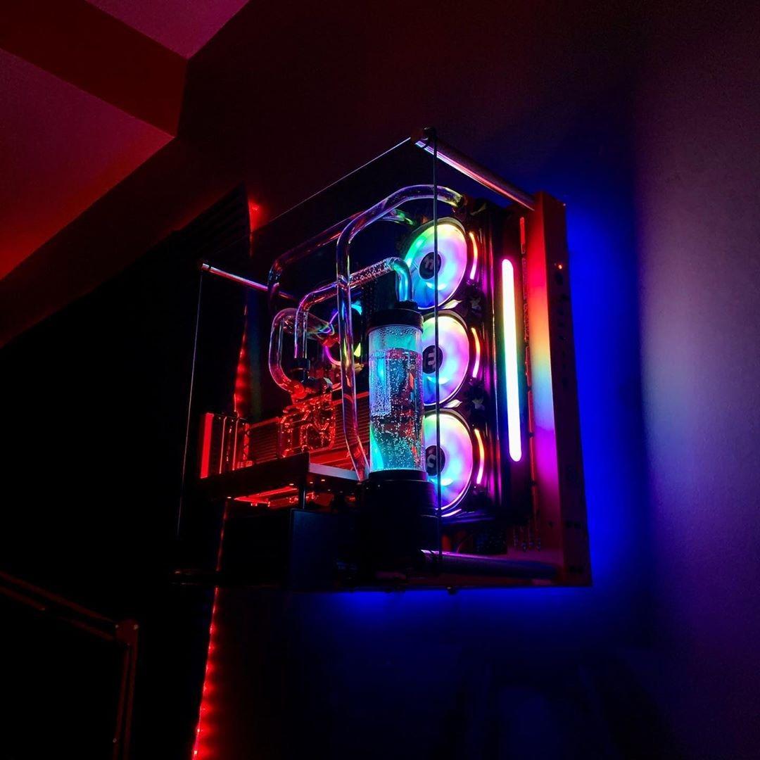 Thermaltake Pacific CL360 Max D5c Res/Pump 16.8 Million Color RGB Copper Radiator PETG Hard Tube Water Cooling Kit CL-W259-CU00SW-A customer photo 1