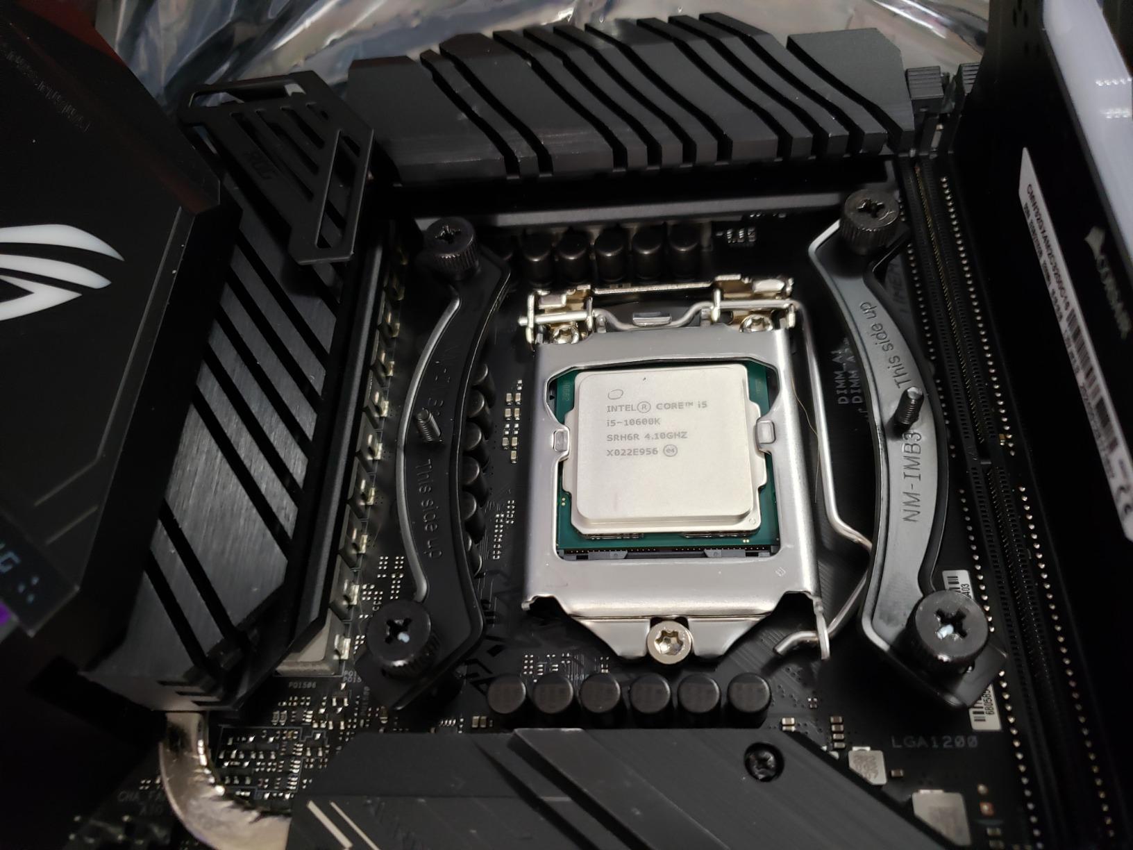 ASUS ROG Strix Z490-E Gaming Z490- WiFi 6, LGA 1200 (Intel 10th Gen) ATX Gaming Motherboard, 14+2 Power Stages, DDR4 4600, Intel 2.5 Gb Ethernet customer photo 2