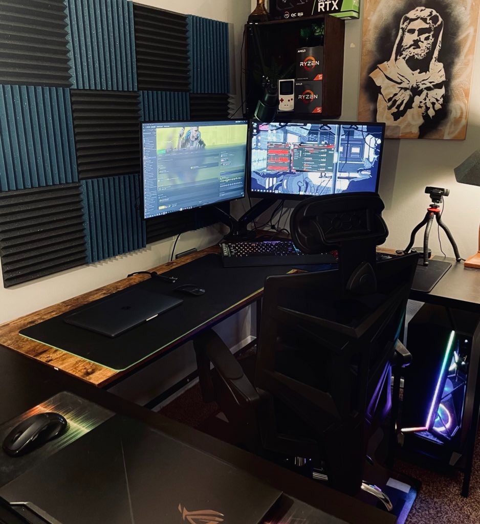 ASUS ROG Strix B550-F Gaming (WiFi 6) AMD AM4 Zen 3 Ryzen 5000 & 3rd Gen Ryzen ATX Gaming Motherboard (PCIe 4.0, 2.5Gb LAN, BIOS Flashback, HDMI 2.1, Addressable Gen 2 RGB Header and Aura Sync) customer photo 1