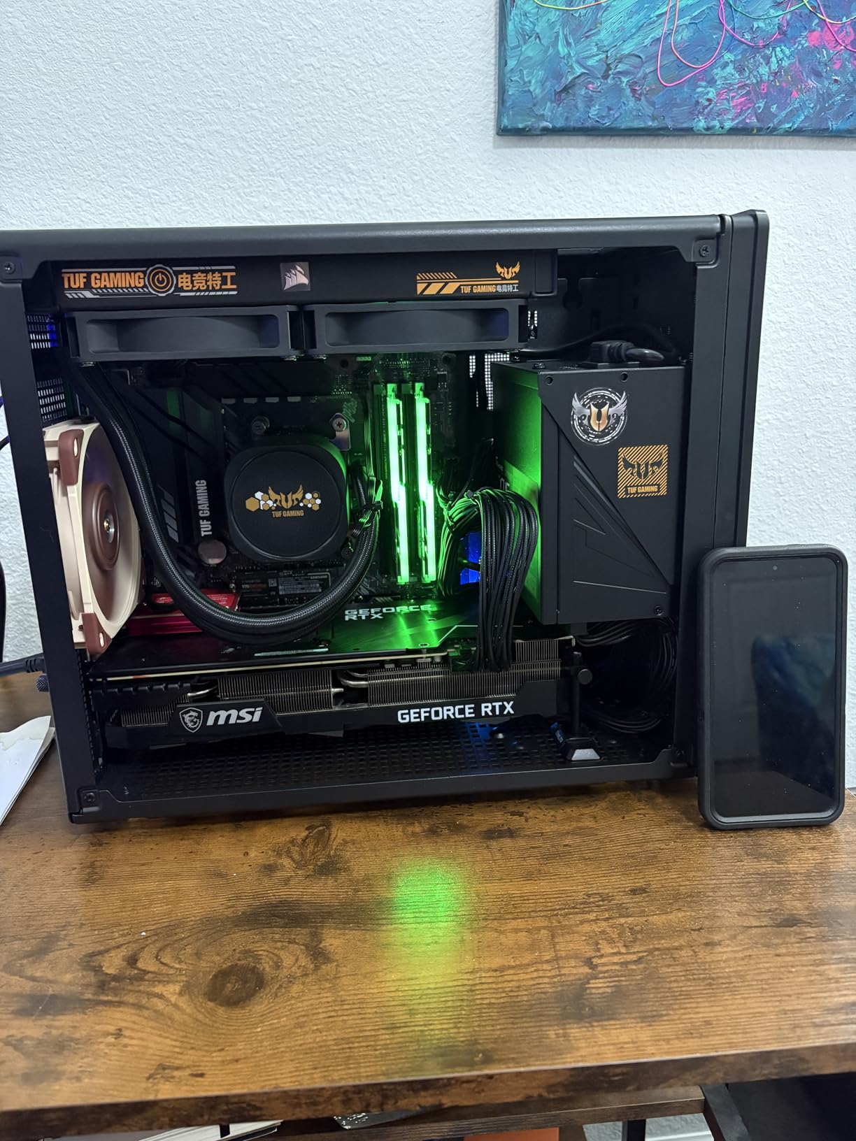 ASUS TUF Gaming B550M-PLUS, AMD B550 (Ryzen AM4) Micro ATX Motherboard customer photo 1
