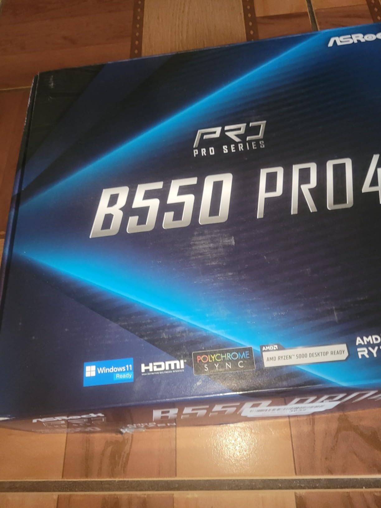 ASRock B550 PRO4 Supports 3rd Gen AMD AM4 Ryzen / Future AMD Ryzen Processors Motherboard customer photo 1