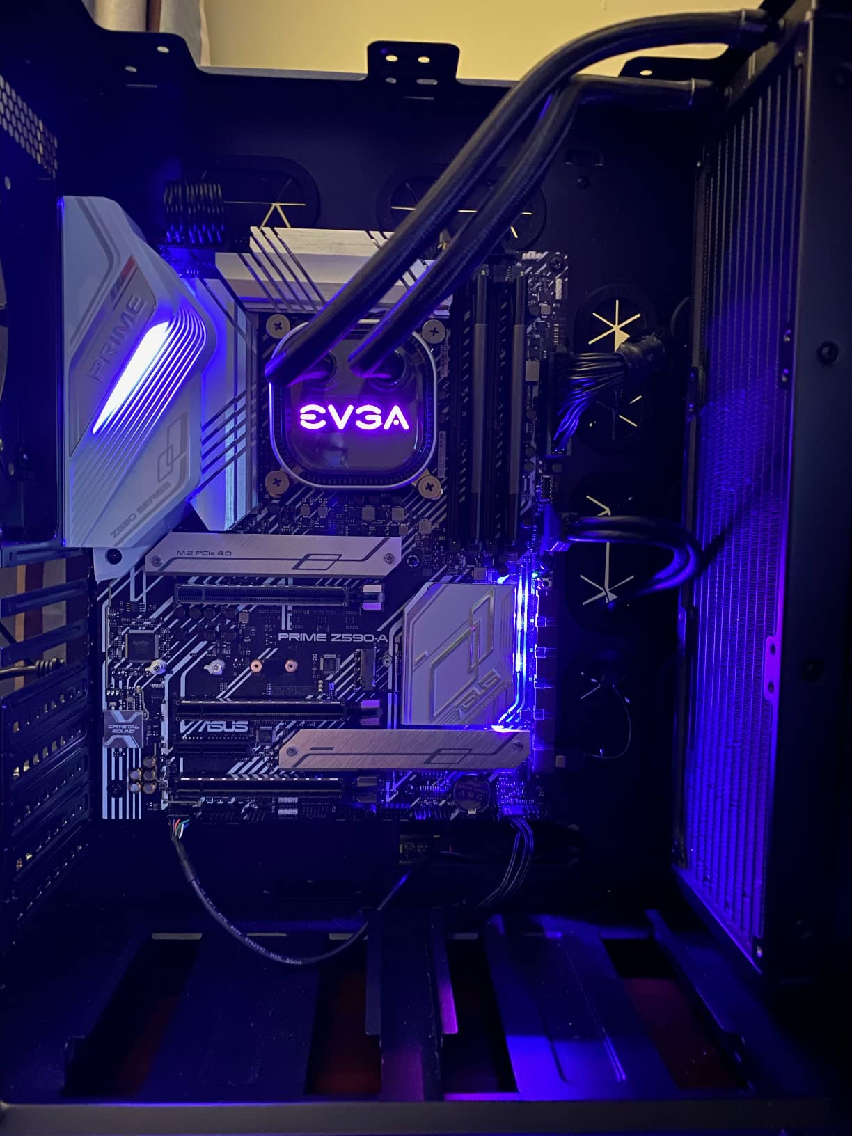 ASUS Prime Z590-A LGA 1200 (Intel 11th/10th Gen) ATX Motherboard (14+2 DrMOS Power Stages, 3X M.2, Intel 2.5 Gb LAN, USB 3.2 Front Panel Type-C, Thunderbolt 4, Aura Sync RGB Lighting) customer photo 2