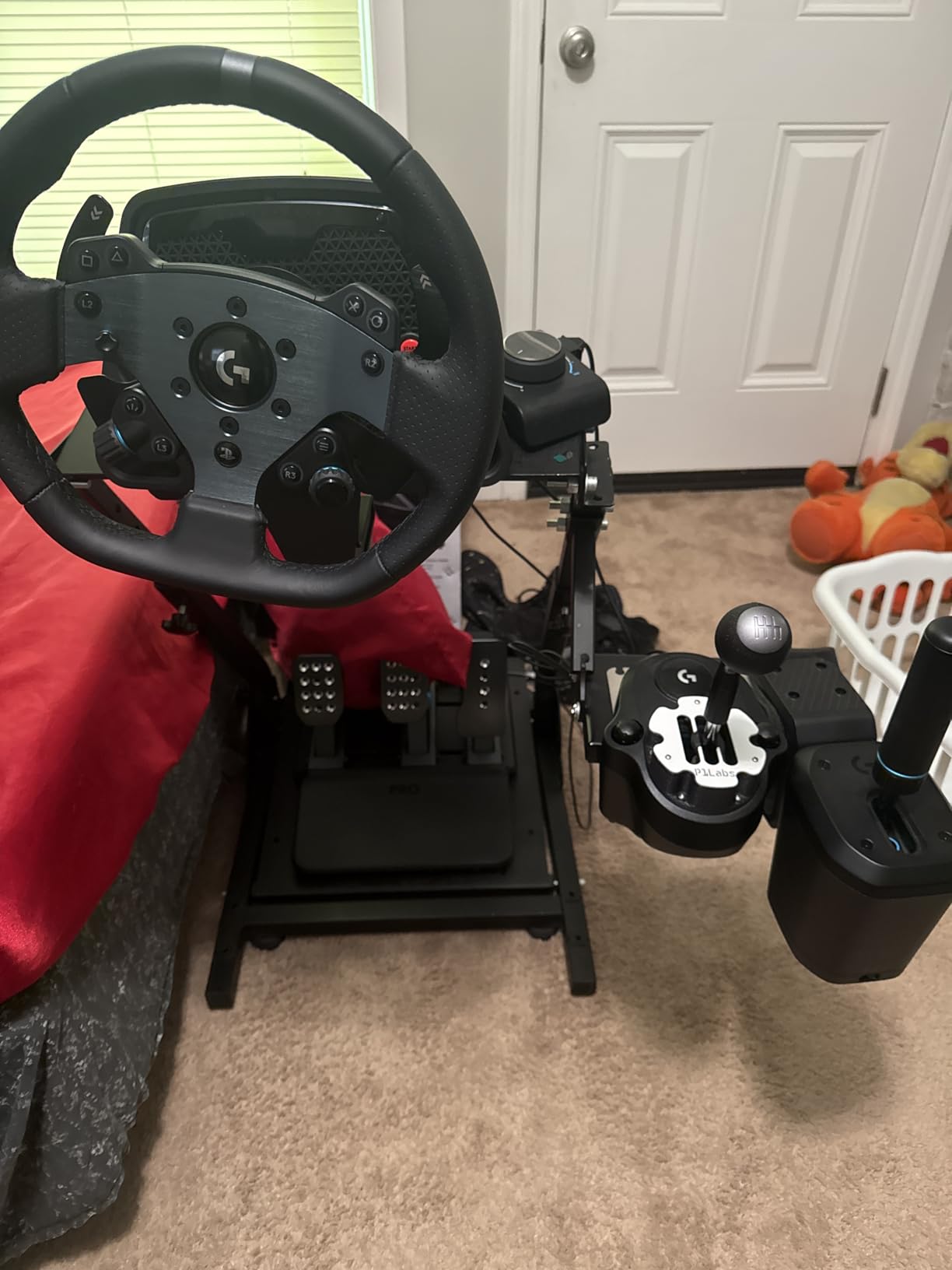 Logitech G PRO Racing Wheel - Steering Wheel for PC, PS4, PS5, Direct Drive 11 Nm Force, Ultra-Realistic Feedback, Magnetic Gear Shift Paddles, Dual Clutch customer photo 1