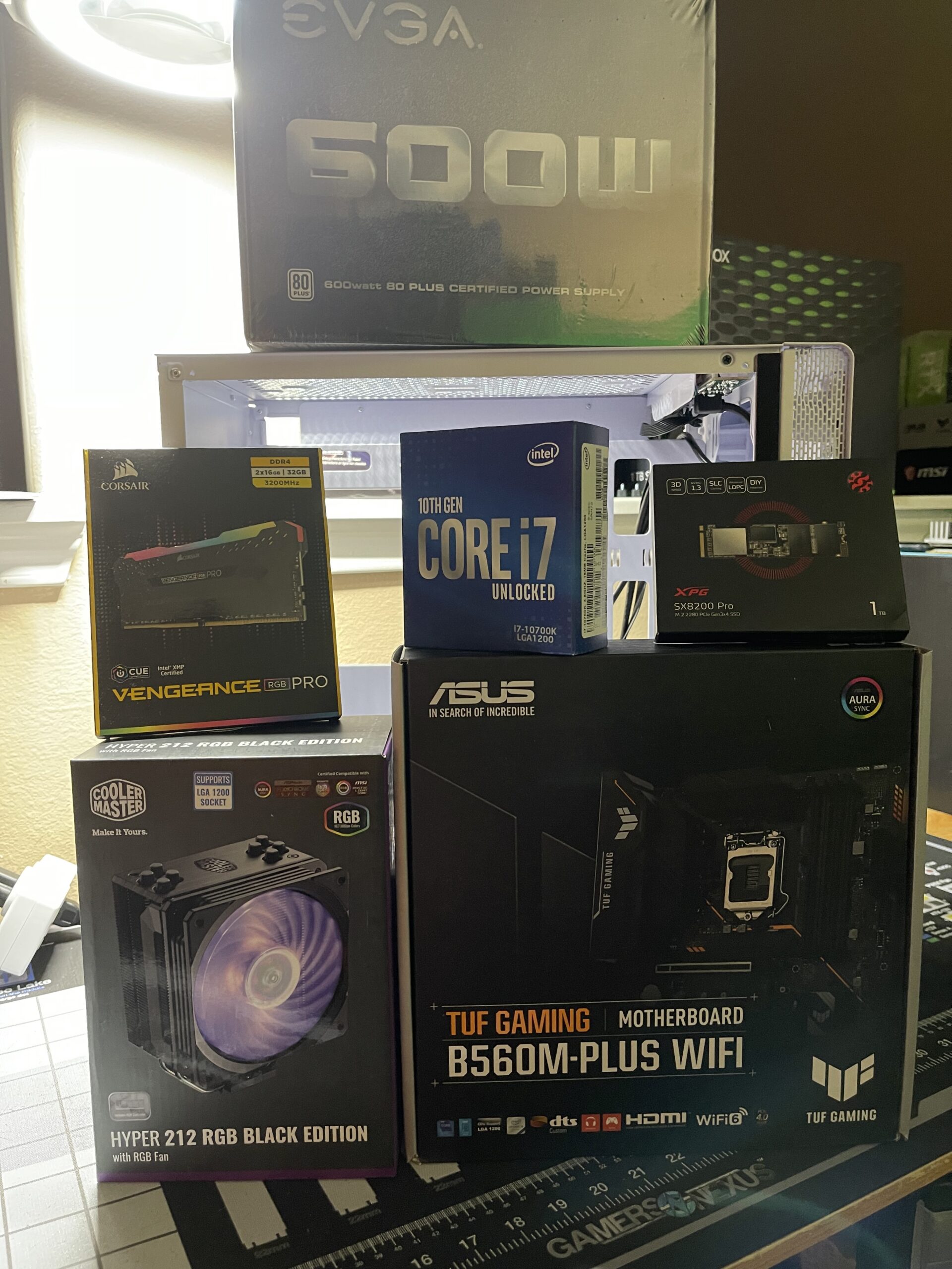 ASUS TUF Gaming B560M-PLUS WiFi LGA1200 (Intel 11th/10th Gen) Micro ATX Gaming Motherboard (PCIe 4.0, 2X M.2 Slots, 8+1 Power Stages, 2.5Gb LAN, WiFi 6, USB 3.2 Type-C, Thunderbolt 4 Support) customer photo 2