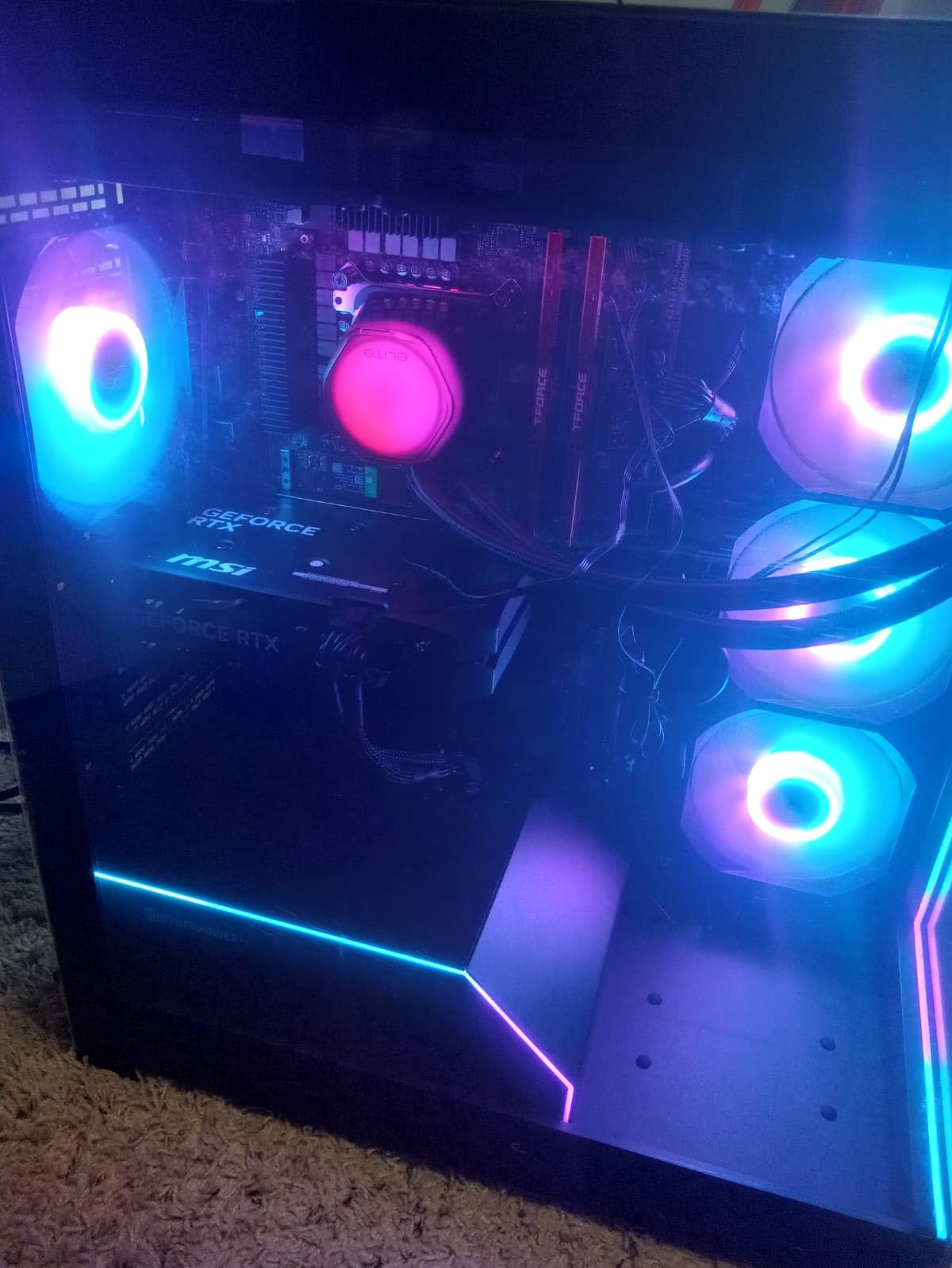 Cooler Master 360 Elite Liquid CPU AIO Cooler - 360mm Radiator, 3X ARGB PWM Fans, Dual-Chamber Pump Design, Ultra-Quiet High-Performance Cooling, AMD AM5/AM4 & Intel LGA 1851/1700, White customer photo 2