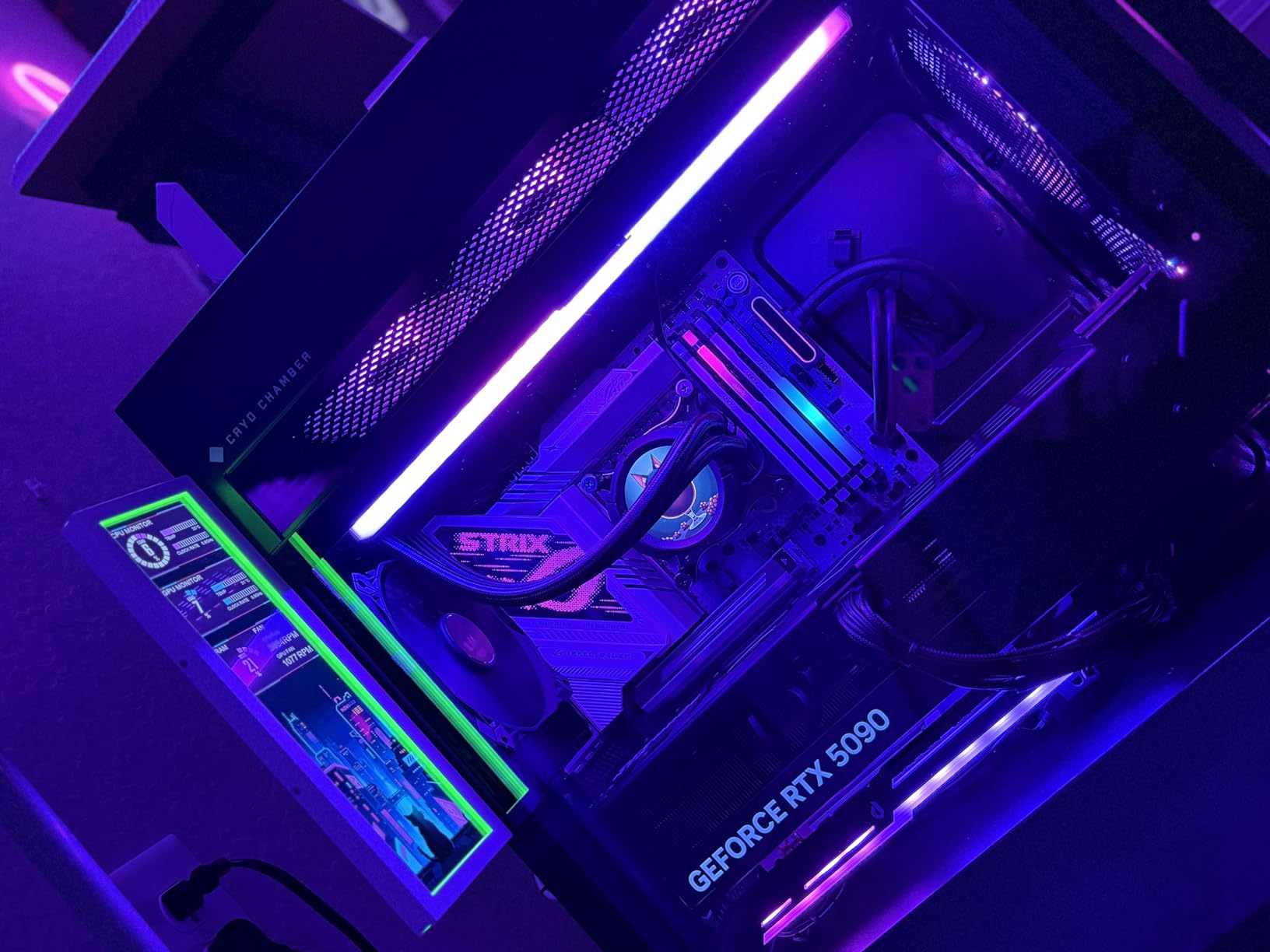 ASUS ROG Strix XF120 Whisper-Quiet, High Air Flow, 4-pin PWM Fan for PC Cases, Radiators or CPU Cooling (120mm, 1800RPM, Magnetic-Levitation, 400,000 Hours lifespan) customer photo 1