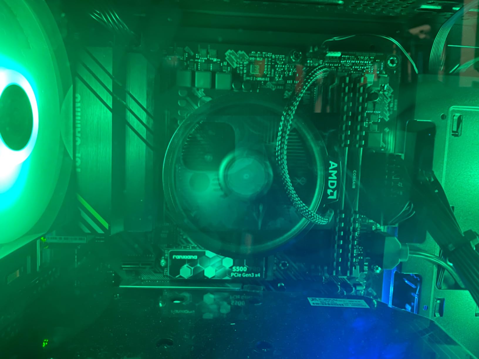 ASUS TUF Gaming A520M-PLUS (WiFi) AMD AM4 (3rd Gen Ryzen) microATX Gaming Motherboard (M.2 Support, 802.11ac Wi-Fi, DisplayPort, HDMI, D-Sub, USB 3.2 Gen 1 Type-A and Aura Addressable Gen 2 headers) customer photo 1