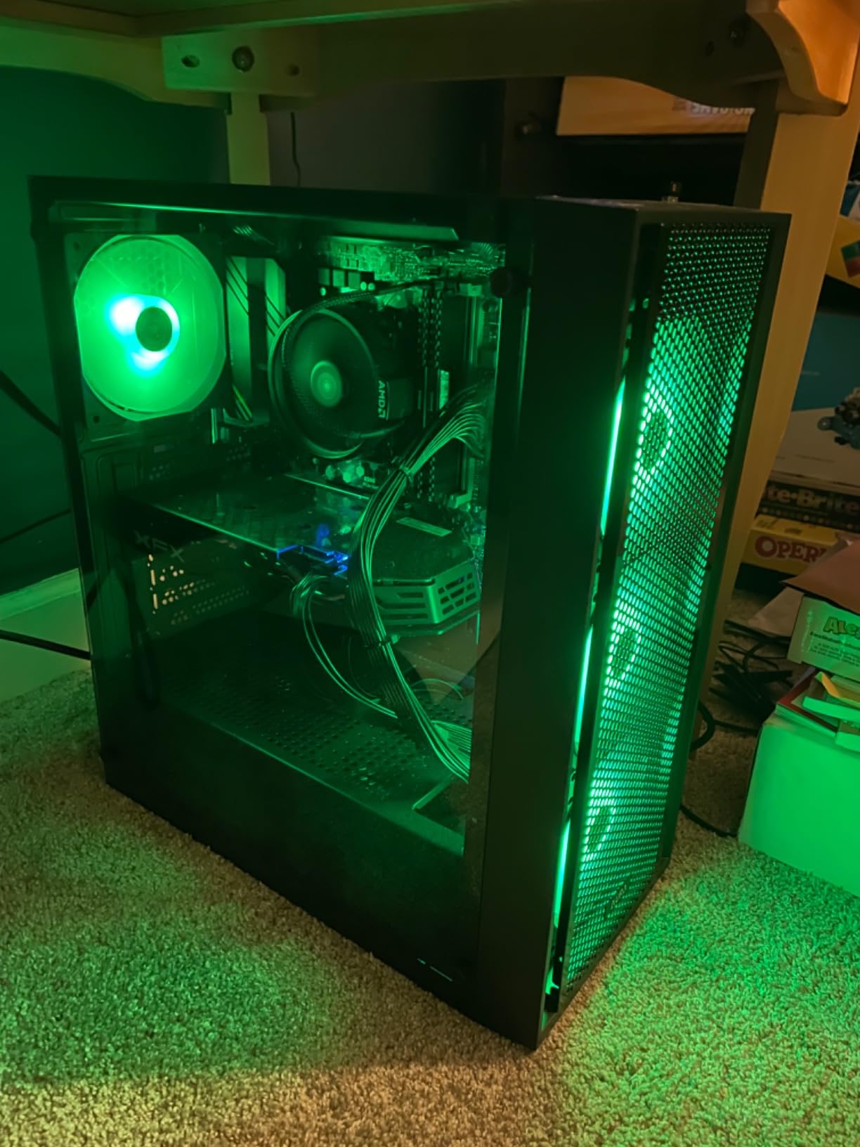 ASUS TUF Gaming A520M-PLUS (WiFi) AMD AM4 (3rd Gen Ryzen) microATX Gaming Motherboard (M.2 Support, 802.11ac Wi-Fi, DisplayPort, HDMI, D-Sub, USB 3.2 Gen 1 Type-A and Aura Addressable Gen 2 headers) customer photo 2
