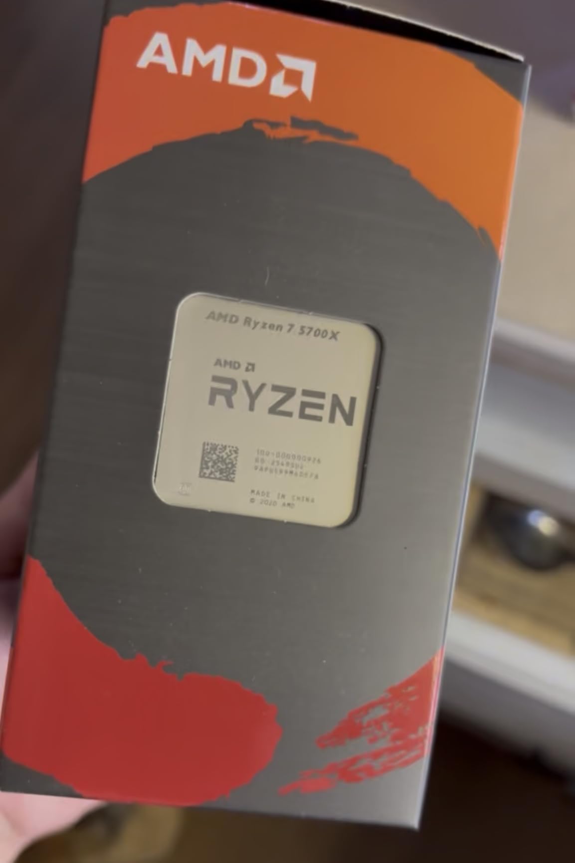 AMD Ryzen 7 5700X 8-Core, 16-Thread Unlocked Desktop Processor customer photo 1