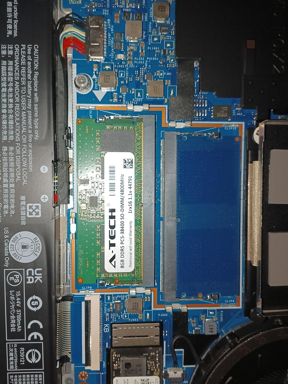 A-Tech 16GB DDR5 4800MHz PC5-38400 CL40 SODIMM 1.1V Non-ECC Unbuffered SO-DIMM 262-Pin Laptop Computer RAM Memory Upgrade Module customer photo 1