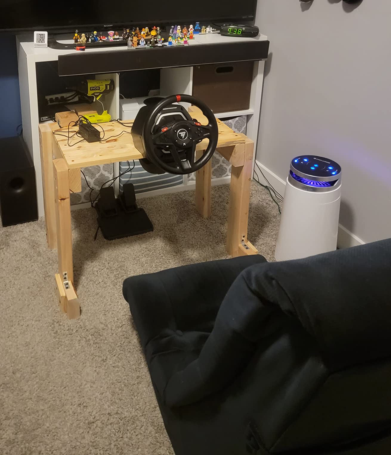 Thrustmaster T128 Racing Wheel & Pedal Set for PS5, PS4 and PC - Force Feedback Gaming Steering Wheel customer photo 1