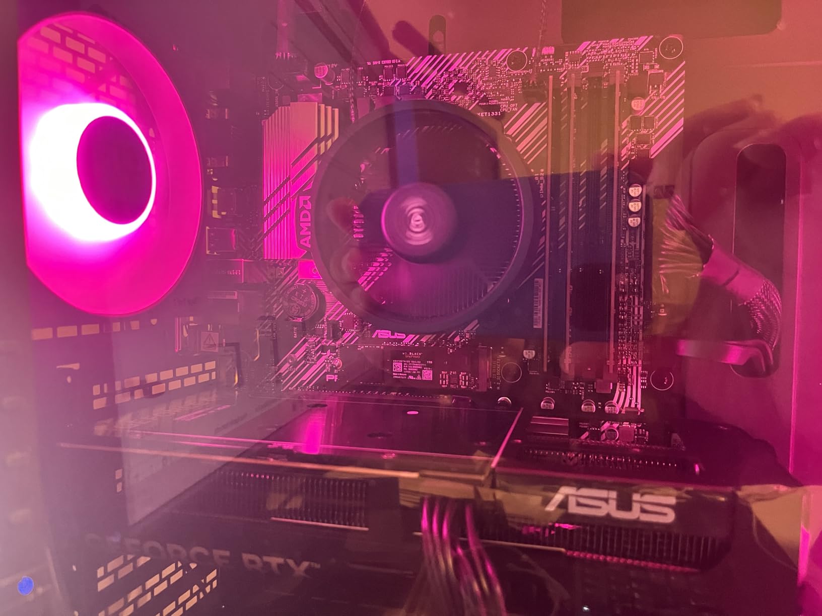 ASUS Prime B550M-A WiFi II AMD Micro ATX Motherboard with PCIe 4.0, WiFi 6, ECC Memory, HDMI 2.1, RGB Header customer photo 1