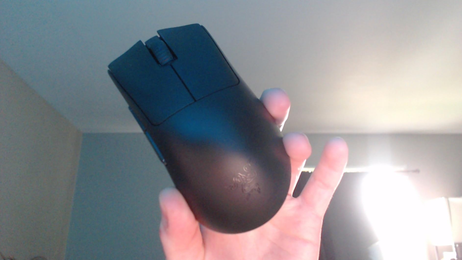 Razer DeathAdder V3 Pro Ultra-lightweight Wireless Ergonomic Esports Mouse - 30K DPI Optical Sensor, Gen-3 Optical Switches - Black customer photo 1