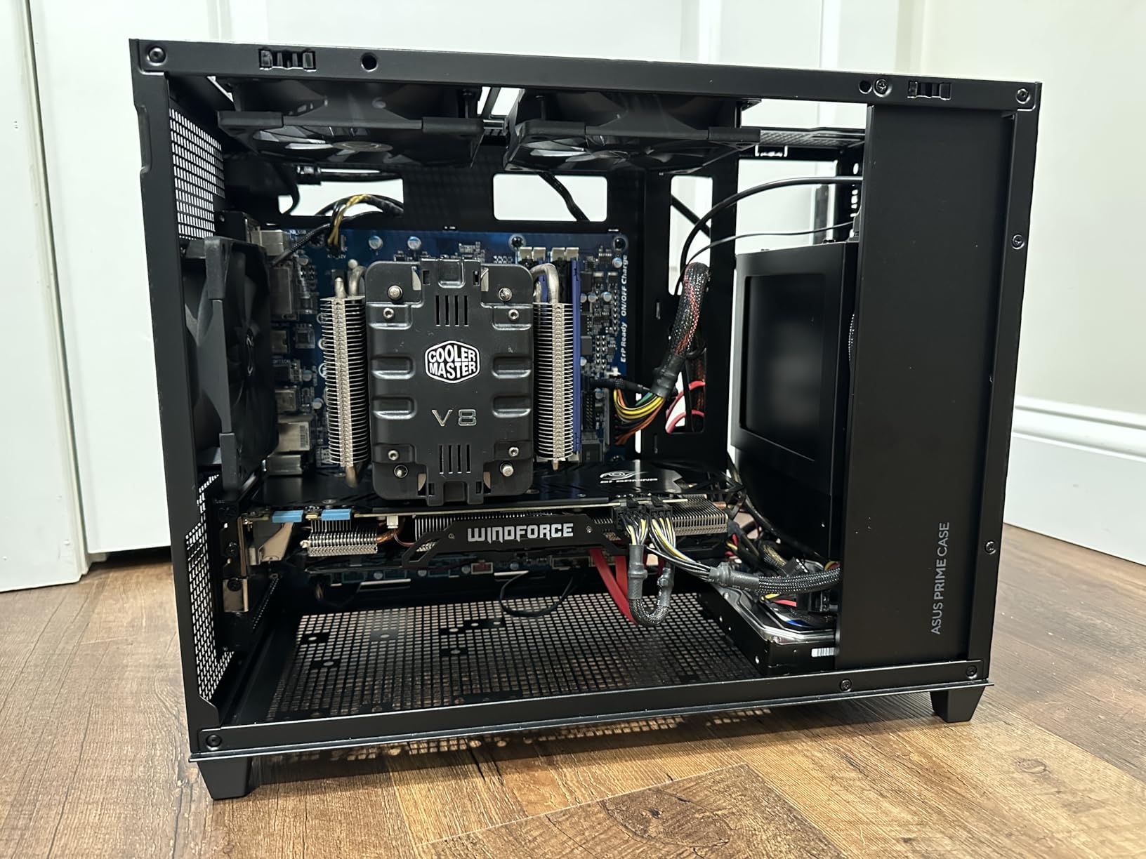 ASUS Prime AP201 Micro ATX PC Case customer photo 1