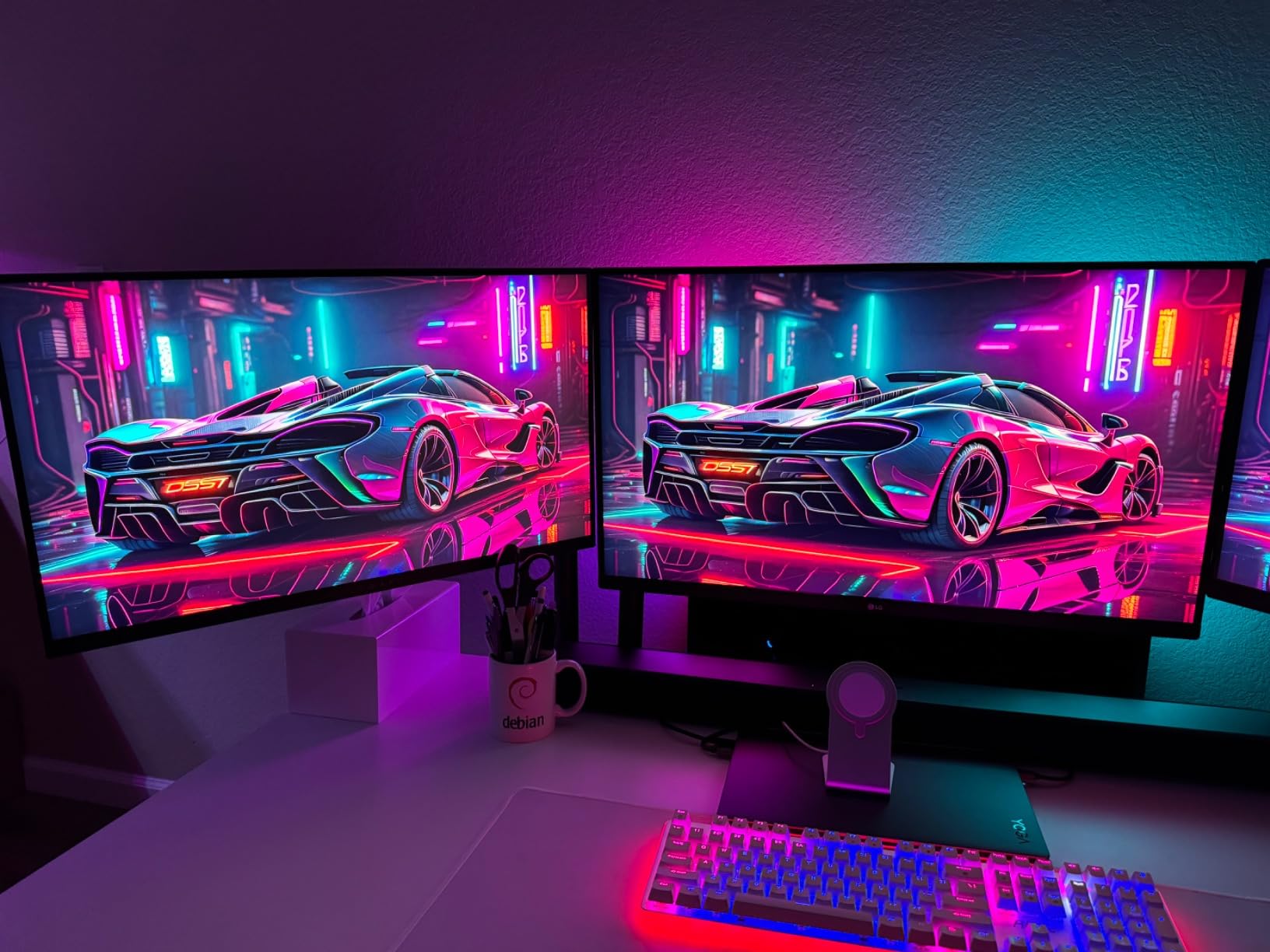 LG 32GQ750-B 32-inch Ultragear 4K UHD (3840 x 2160) Gaming Monitor, 144Hz, 1ms, AMD FreeSync Premium, HDR10, Reader Mode, Built-in Speaker, HDMI, DisplayPort customer photo 1