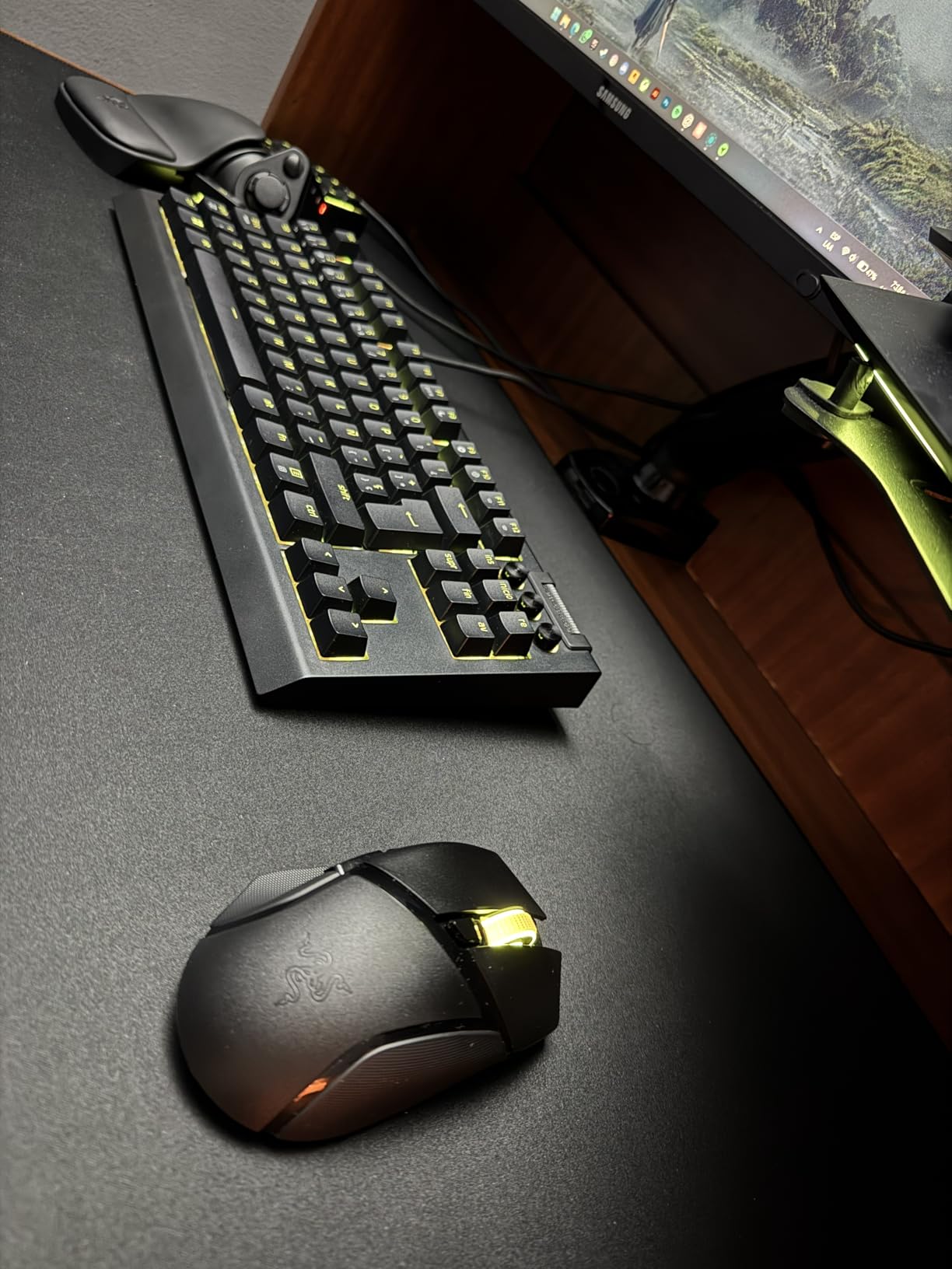 Razer Basilisk V3 X HyperSpeed Customizable Wireless Gaming Mouse: Mechanical Switches Gen-2-5G Advanced 18K Optical Sensor - Chroma RGB - 9 Programmable Controls - 285 Hr Battery - Classic Black customer photo 1