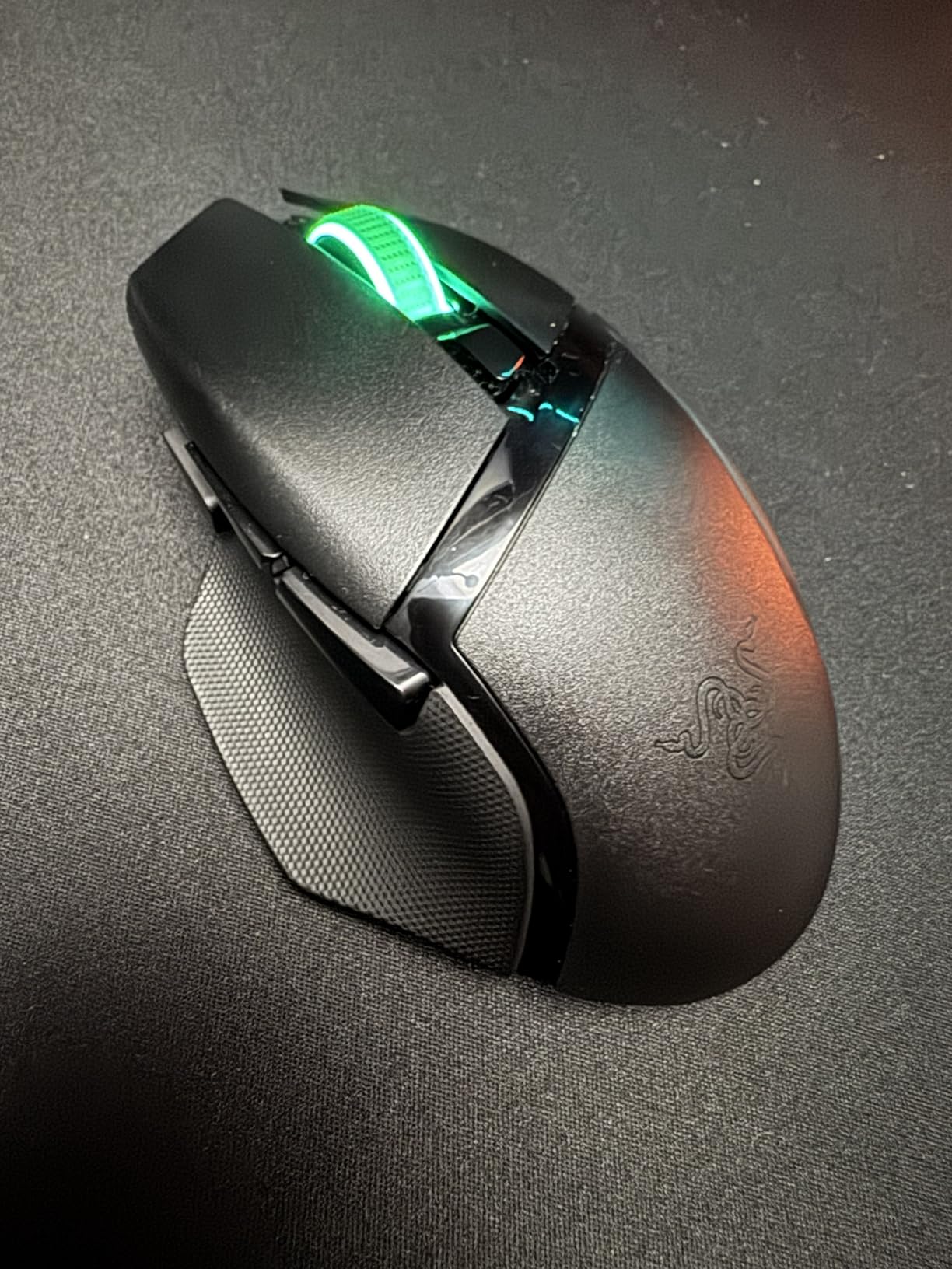 Razer Basilisk V3 X HyperSpeed Customizable Wireless Gaming Mouse: Mechanical Switches Gen-2-5G Advanced 18K Optical Sensor - Chroma RGB - 9 Programmable Controls - 285 Hr Battery - Classic Black customer photo 2