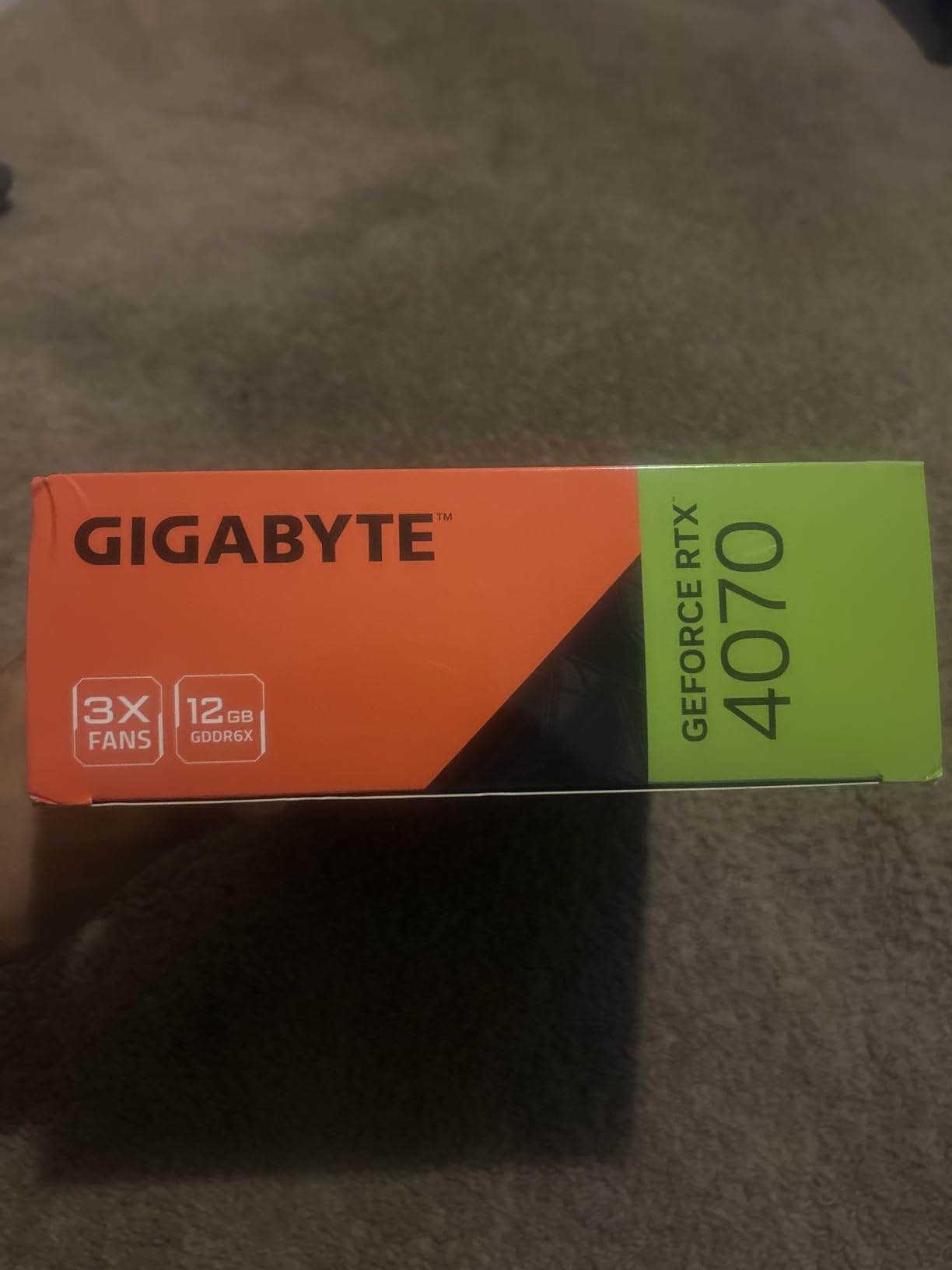 GIGABYTE GeForce RTX 4070 WINDFORCE OC 12G customer photo 1
