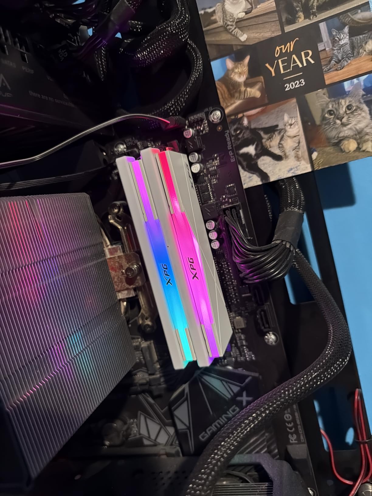 ADATA XPG Spectrix D35G RGB DDR4 16GB (2x8GB) 3200MHz CL16 AX4U320016G16A-SWHD35G RAM Memory customer photo 1