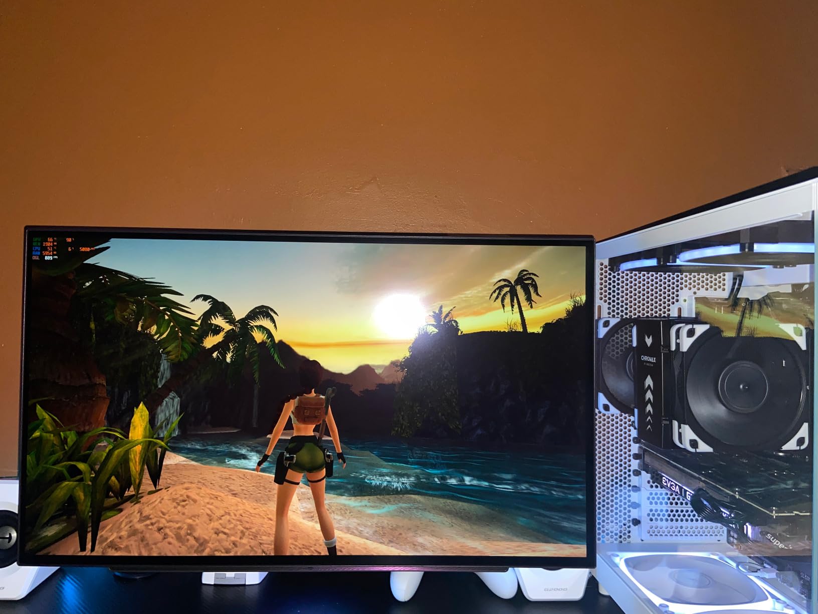 NZXT H6 Flow | CC-H61FW-01 | Compact Dual-Chamber Mid-Tower Airflow Case | Panoramic Glass Panels | High-Performance Airflow Panels | Includes 3 x 120mm Fans | Cable Management | White customer photo 1