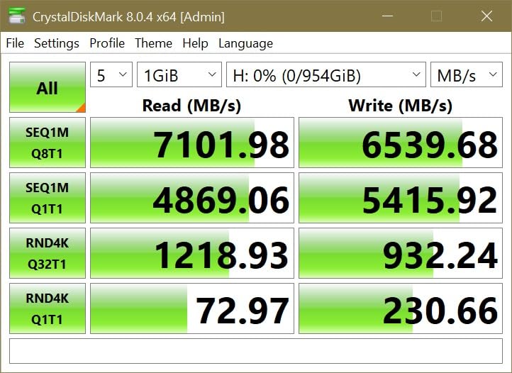 Lexar 1TB NM790 Internal NVMe SSD, 7400/6500 MB/s, M.2 2280, PCIe Gen 4x4, Compatible w/ PS5, Gamers & Content Creators, PC & Laptops, SLC Cache, Single-Sided Design, LNM790X001T-RNNNU customer photo 1