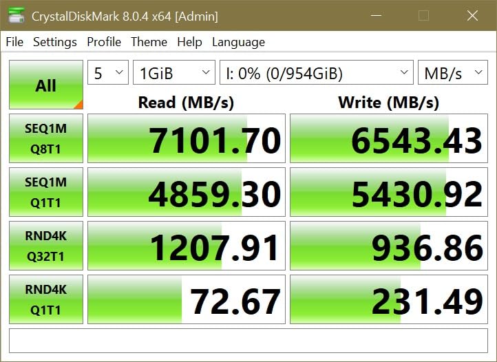 Lexar 1TB NM790 Internal NVMe SSD, 7400/6500 MB/s, M.2 2280, PCIe Gen 4x4, Compatible w/ PS5, Gamers & Content Creators, PC & Laptops, SLC Cache, Single-Sided Design, LNM790X001T-RNNNU customer photo 2