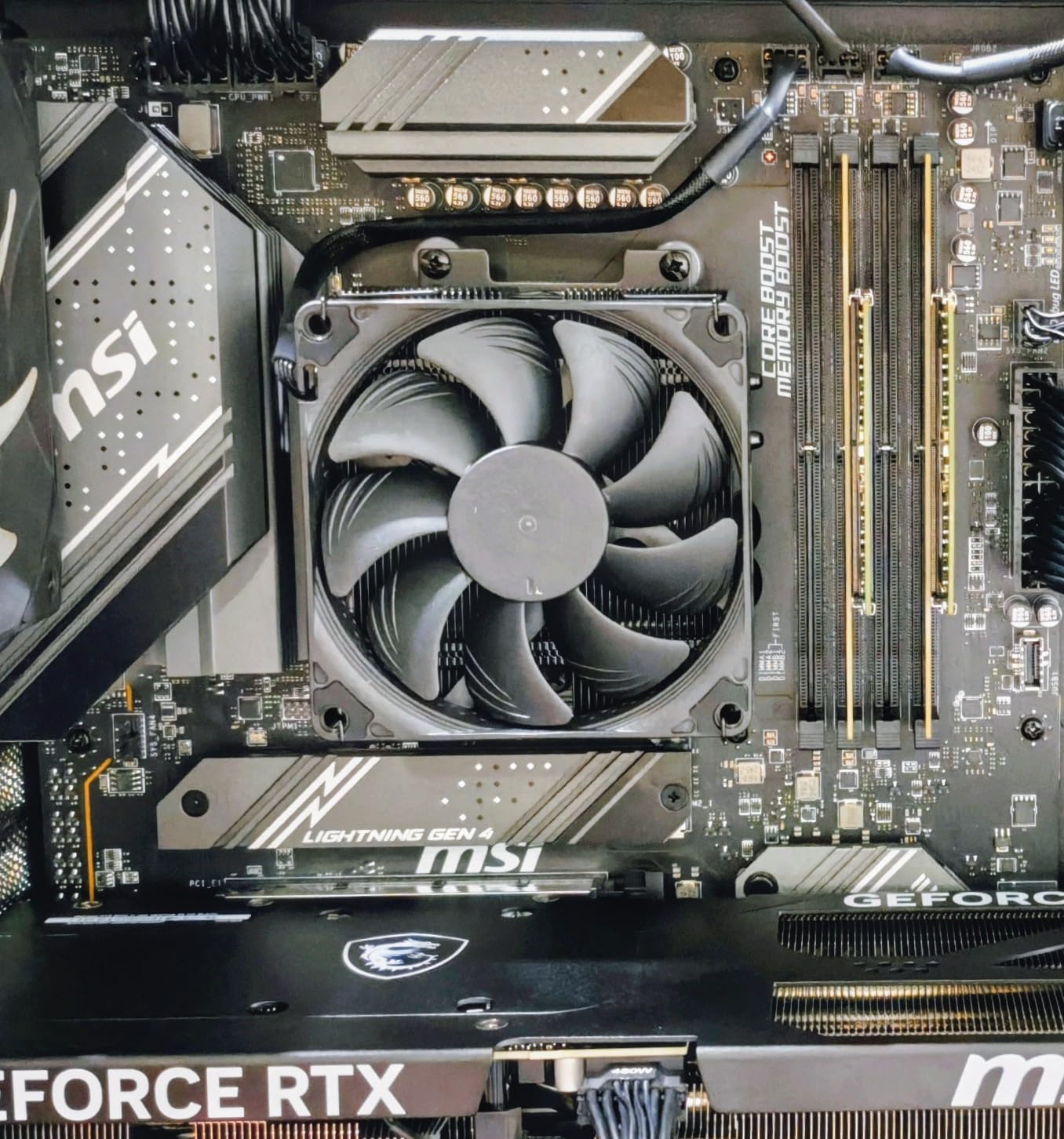 NH-L9x65 chromax.Black, Premium Low-Profile CPU Cooler (65mm, Black) customer photo 2
