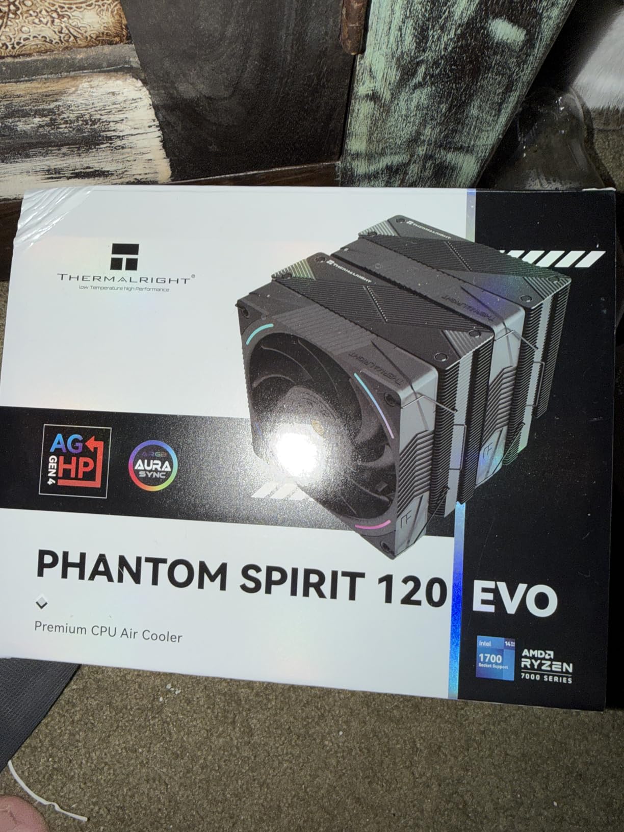 Thermalright Phantom Spirit 120 EVO CPU Cooler,7×6mm Heat Pipes CPU Air Cooler,Dual PWM Fan Computer Cooling,2150RPM Speed,for AMD AM4 AM5/Intel 1700/1150/1151/1200/17XX/2011/1851 customer photo 2