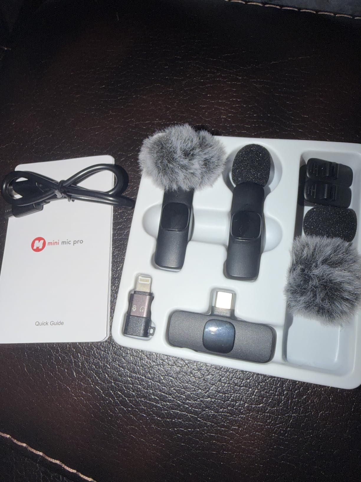 Mini Mic Pro (Latest Model) - #1 Microphone for iPhone & Android, Wireless Mini Microphone, ClearVoice, Noise Cancelling, Lavalier Mic for TikTok, YouTube & Interviews customer photo 2